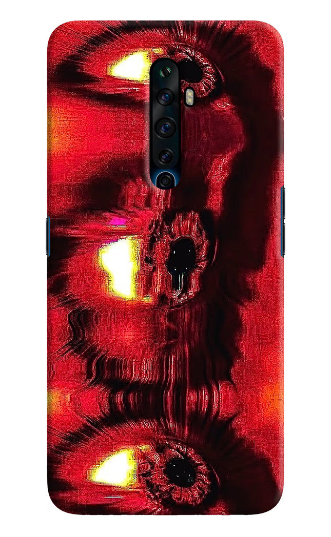 Fire Eye Oppo Reno2 Z Hard Case Back Cover by Casekaro