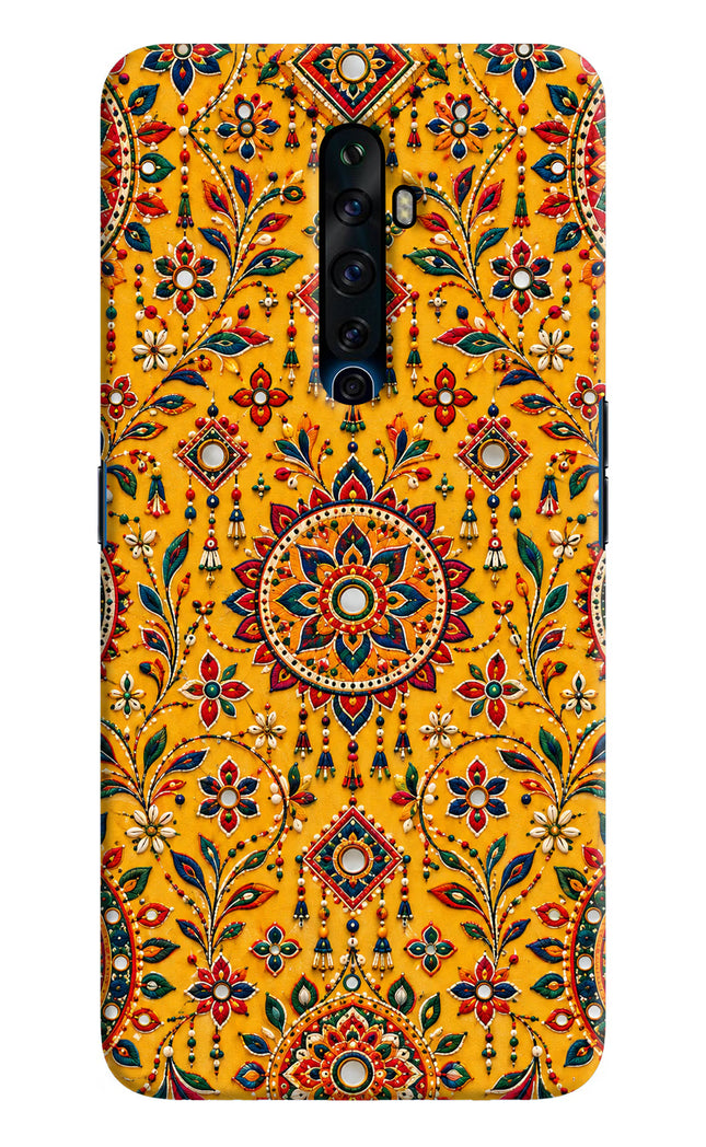 Sunlit Aura Oppo Reno2 Z Hard Case Back Cover by Casekaro