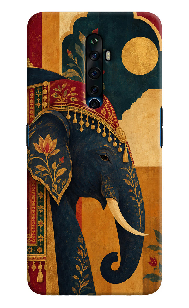 Royal Elephant Oppo Reno2 Z Hard Case Back Cover by Casekaro