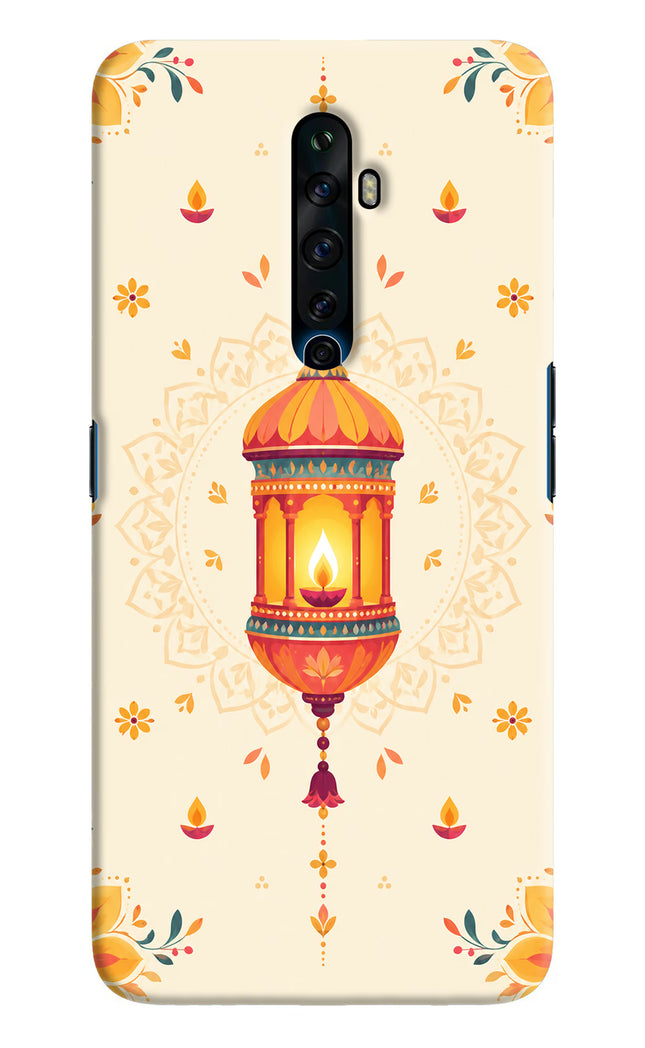 Golden Lantern Oppo Reno2 Z Hard Case Back Cover by Casekaro