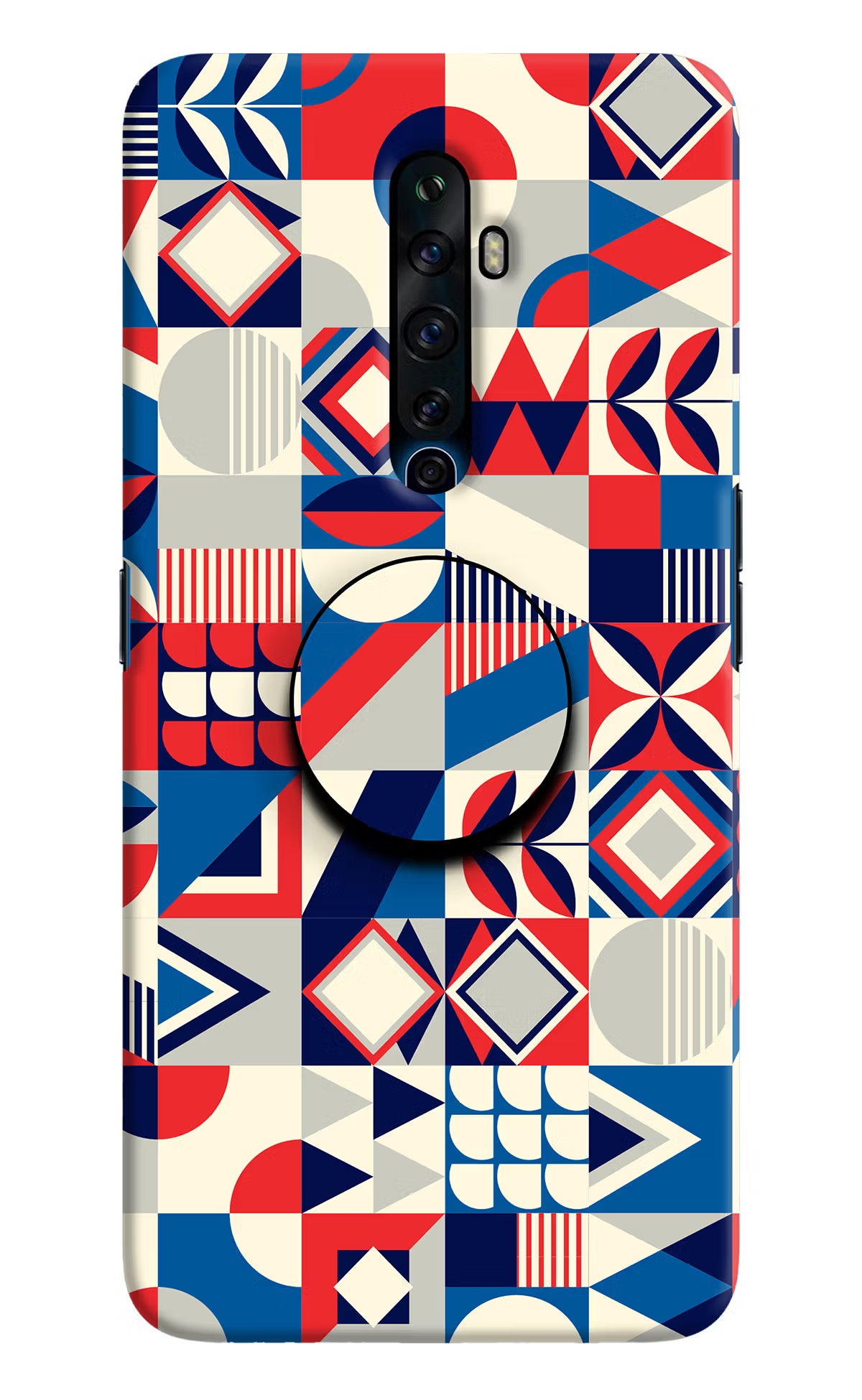Colorful Pattern Oppo Reno2 Z Pop Case by Casekaro