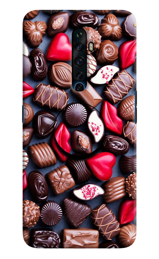 Chocolates Oppo Reno2 Z Pop Case by Casekaro