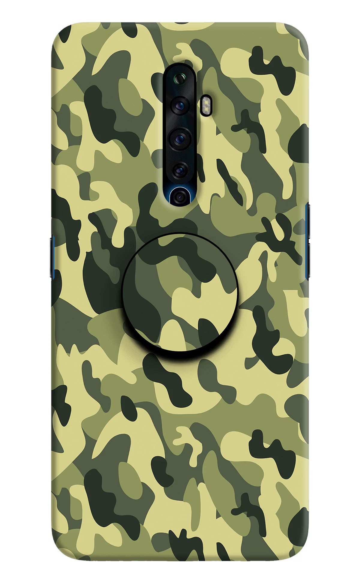 Camouflage Oppo Reno2 Z Pop Case by Casekaro
