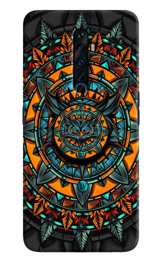 Angry Owl Oppo Reno2 Z Pop Case by Casekaro