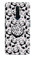 Cute Panda Oppo Reno2 Z Pop Case by Casekaro