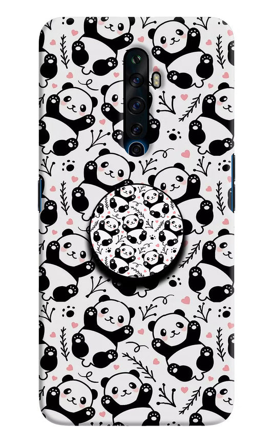 Cute Panda Oppo Reno2 Z Pop Case by Casekaro