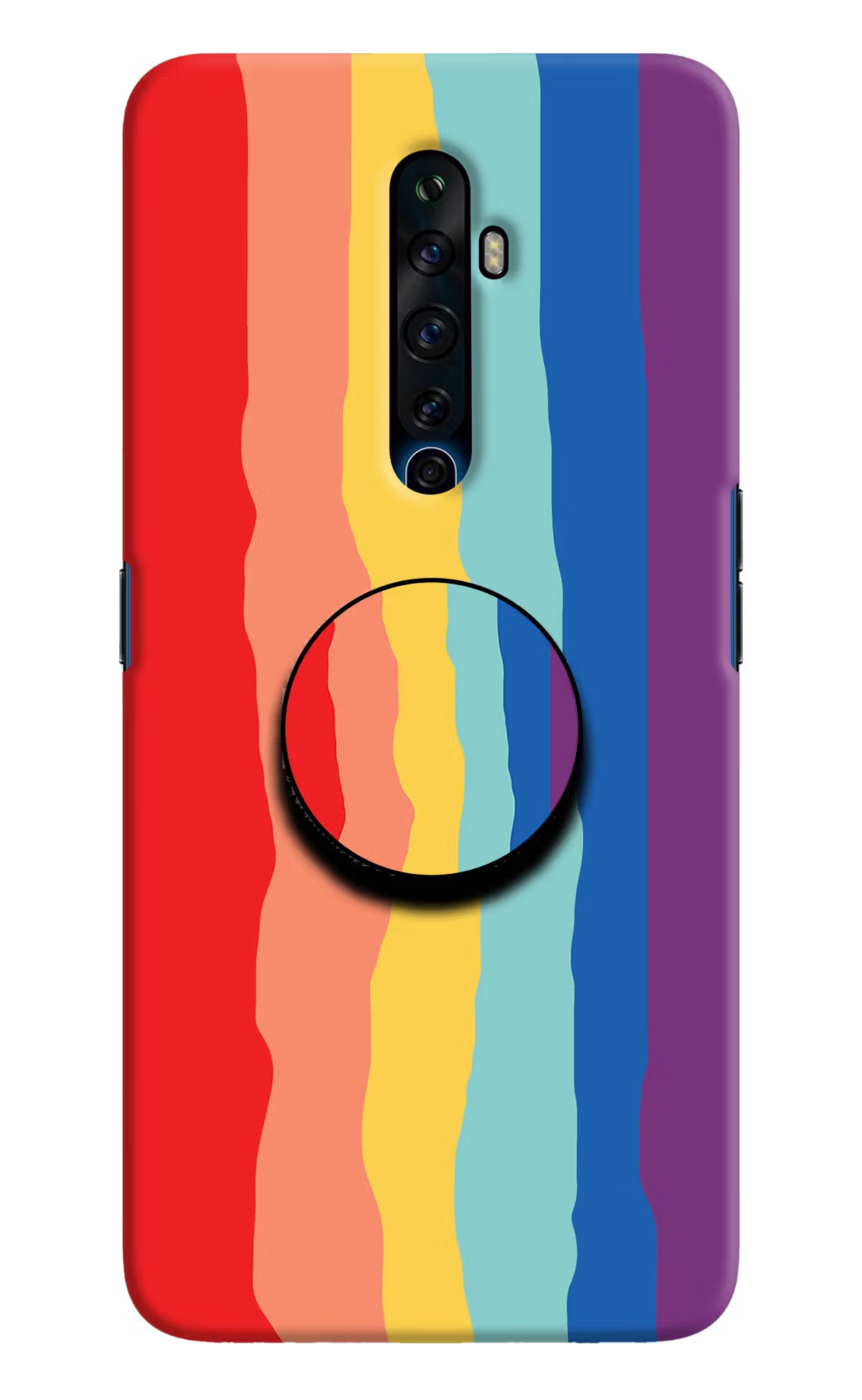 Rainbow Oppo Reno2 Z Pop Case by Casekaro