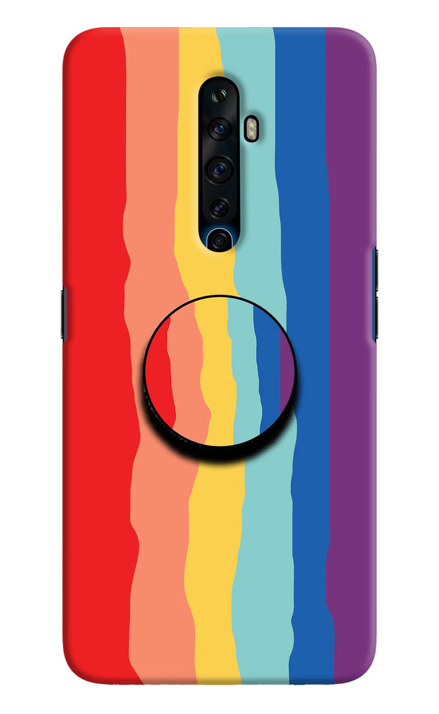 Rainbow Oppo Reno2 Z Pop Case, Hard case