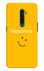 Happiness With Smiley Oppo Reno2 Hard Case Back Cover by Casekaro