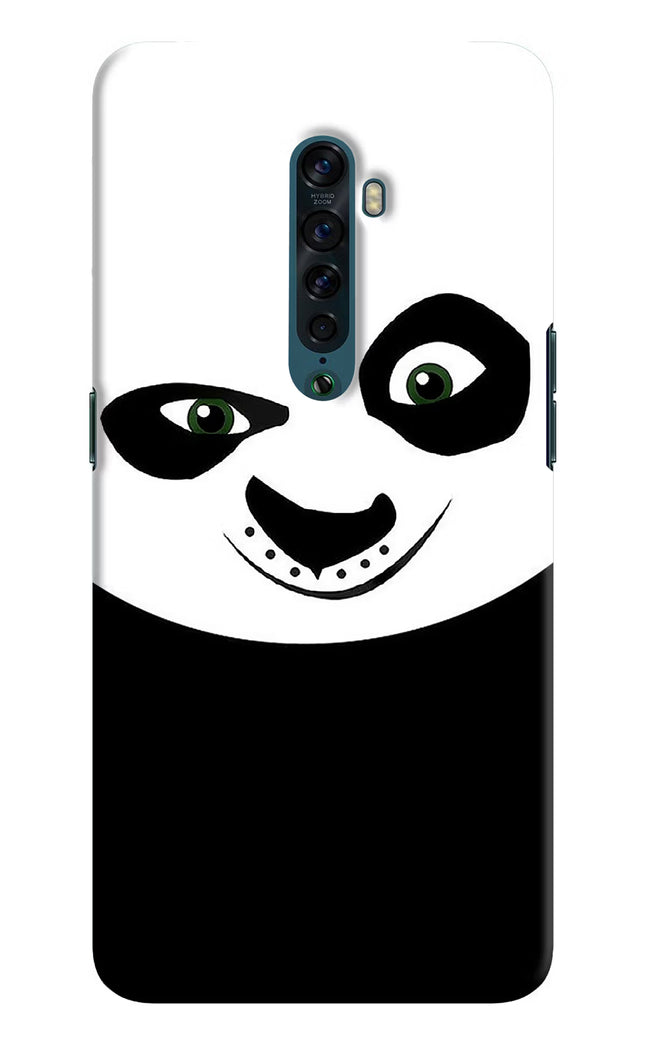 Panda Oppo Reno2 Hard Case Back Cover by Casekaro