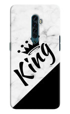 King Oppo Reno2 Hard Case Back Cover by Casekaro