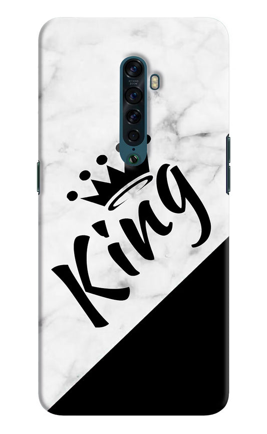 King Oppo Reno2 Hard Case Back Cover by Casekaro