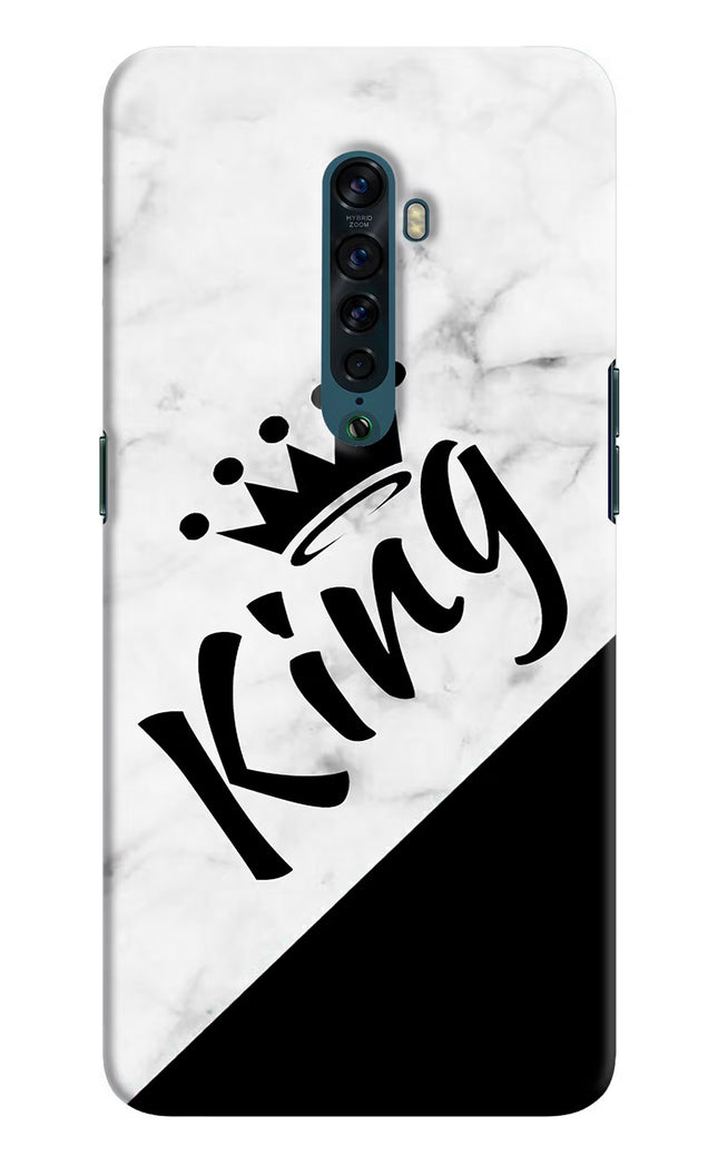 King Oppo Reno2 Hard Case Back Cover by Casekaro