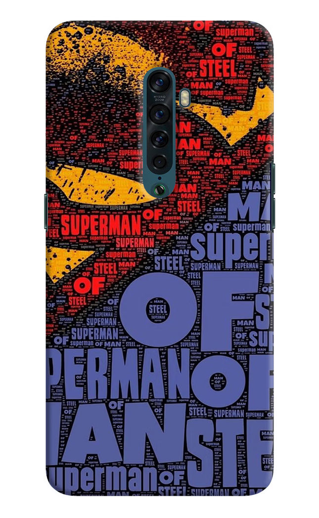 Superman Oppo Reno2 Hard Case Back Cover by Casekaro