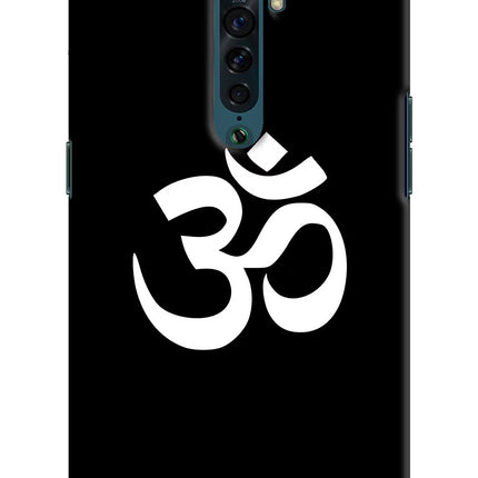 Om Oppo Reno2 Hard Case Back Cover by Casekaro