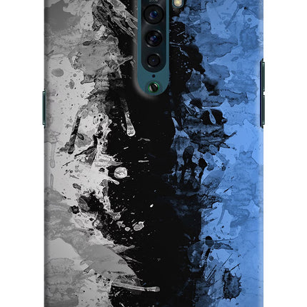 Artistic Design Oppo Reno2 Hard Case Back Cover by Casekaro