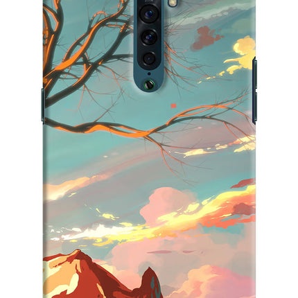 Scenery Oppo Reno2 Hard Case Back Cover by Casekaro