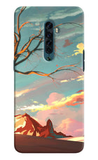 Scenery Oppo Reno2 Hard Case Back Cover by Casekaro