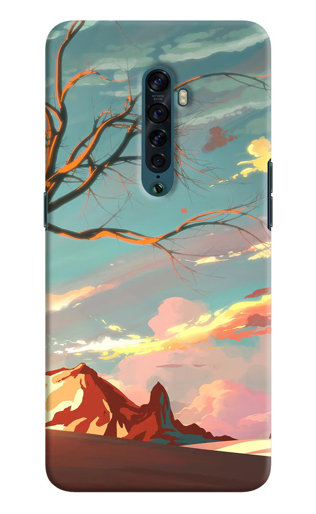 Scenery Oppo Reno2 Hard Case Back Cover by Casekaro