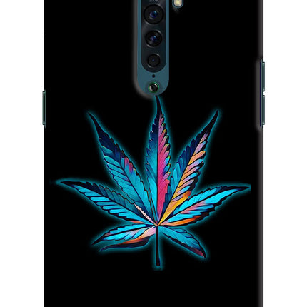 Weed Oppo Reno2 Hard Case Back Cover by Casekaro
