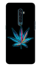 Weed Oppo Reno2 Hard Case Back Cover by Casekaro