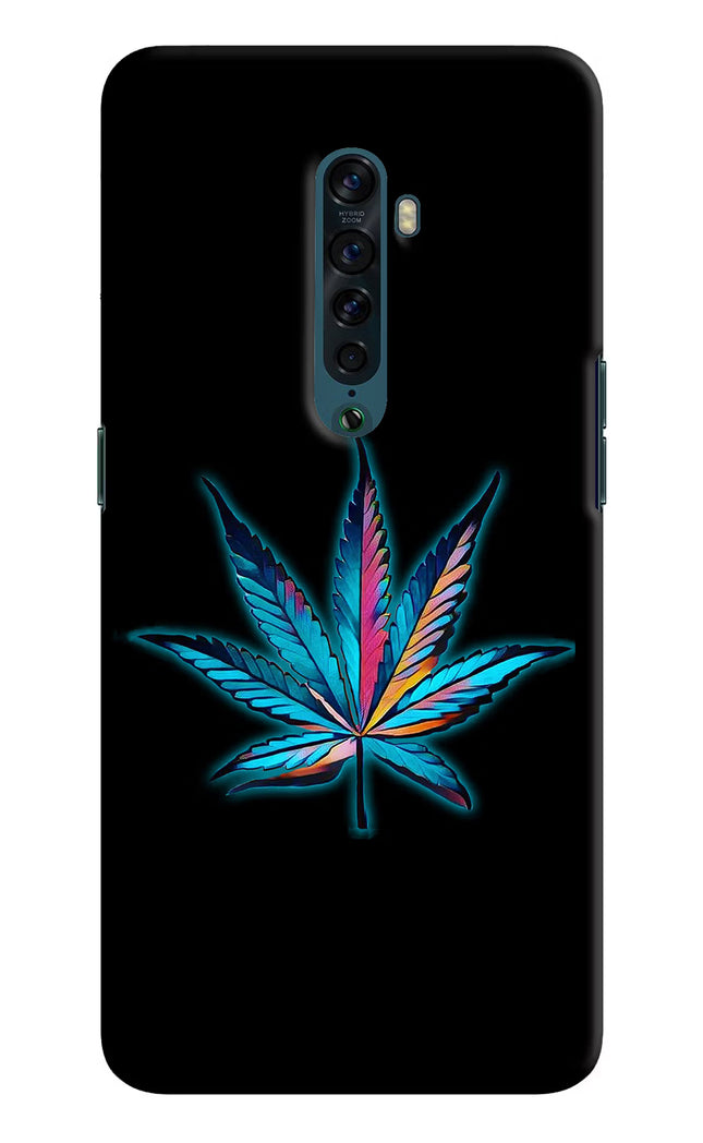 Weed Oppo Reno2 Hard Case Back Cover by Casekaro