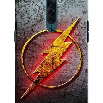 Flash Oppo Reno2 Hard Case Back Cover by Casekaro
