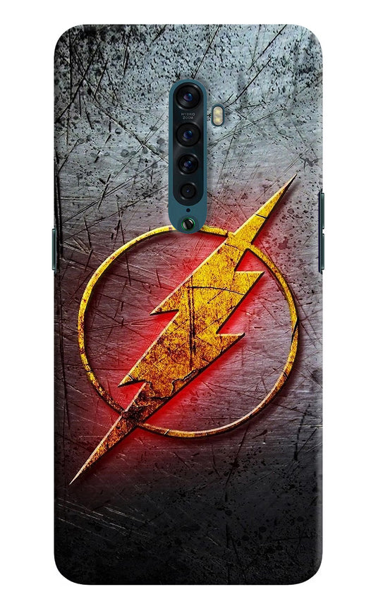 Flash Oppo Reno2 Hard Case Back Cover by Casekaro