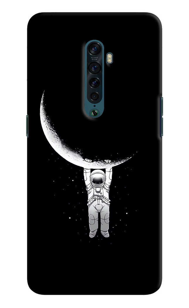 Moon Space Oppo Reno2 Hard Case Back Cover by Casekaro