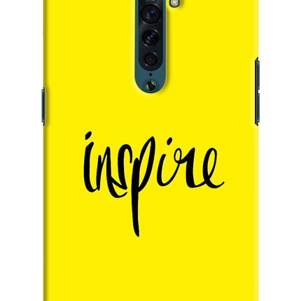 Inspire Oppo Reno2 Hard Case Back Cover by Casekaro