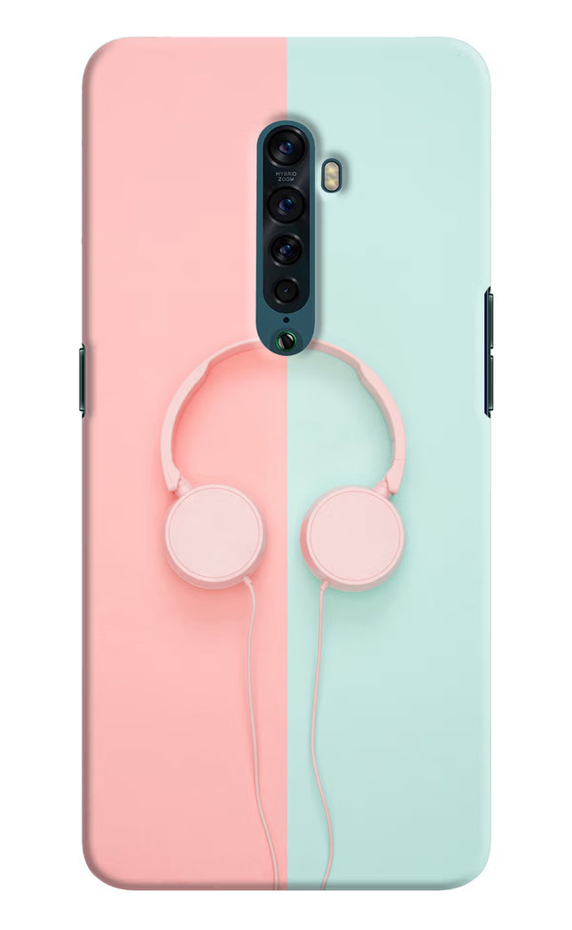 Music Lover Oppo Reno2 Hard Case Back Cover by Casekaro