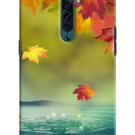 Flowers Oppo Reno2 Hard Case Back Cover by Casekaro