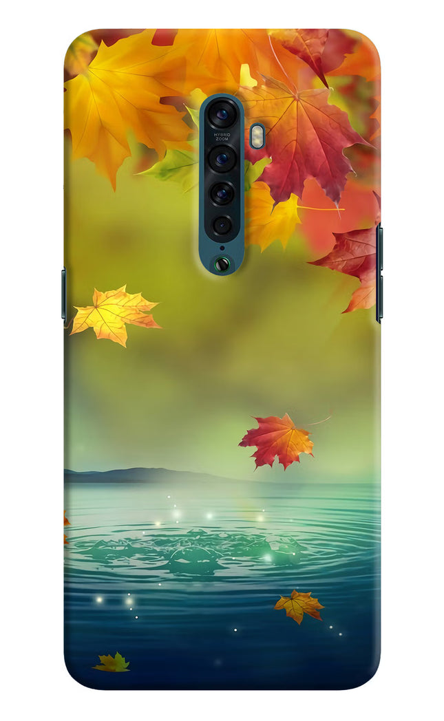 Flowers Oppo Reno2 Hard Case Back Cover by Casekaro