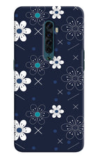 Flowers Oppo Reno2 Hard Case Back Cover by Casekaro
