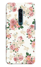 Flowers Oppo Reno2 Hard Case Back Cover by Casekaro