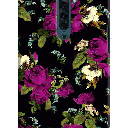 Flowers Oppo Reno2 Hard Case Back Cover by Casekaro