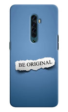 Be Original Oppo Reno2 Hard Case Back Cover by Casekaro