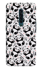 Cute Panda Oppo Reno2 Hard Case Back Cover by Casekaro