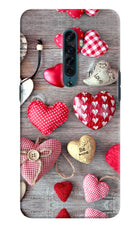 Love Wallpaper Oppo Reno2 Hard Case Back Cover by Casekaro