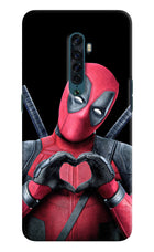 Deadpool Oppo Reno2 Hard Case Back Cover by Casekaro