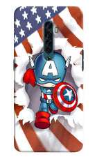 Captain America Oppo Reno2 Hard Case Back Cover by Casekaro