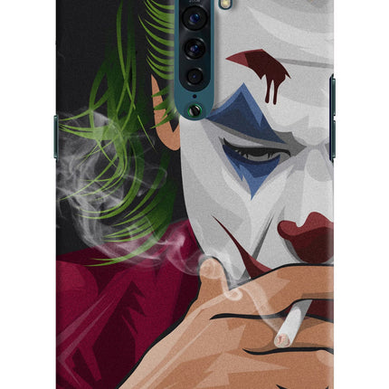 Joker Smoking Oppo Reno2 Hard Case Back Cover by Casekaro