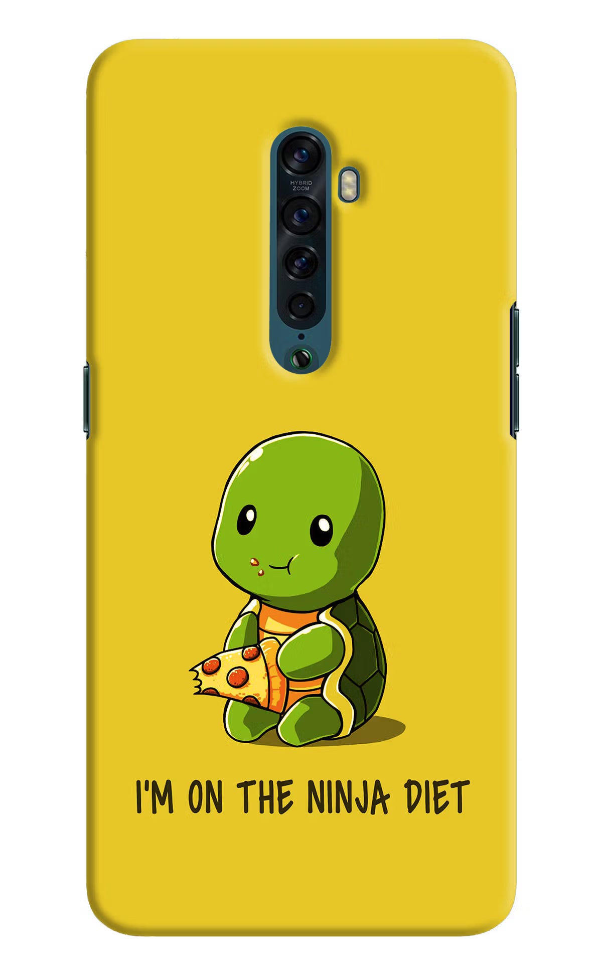 I'm on Ninja Diet Oppo Reno2 Hard Case Back Cover by Casekaro