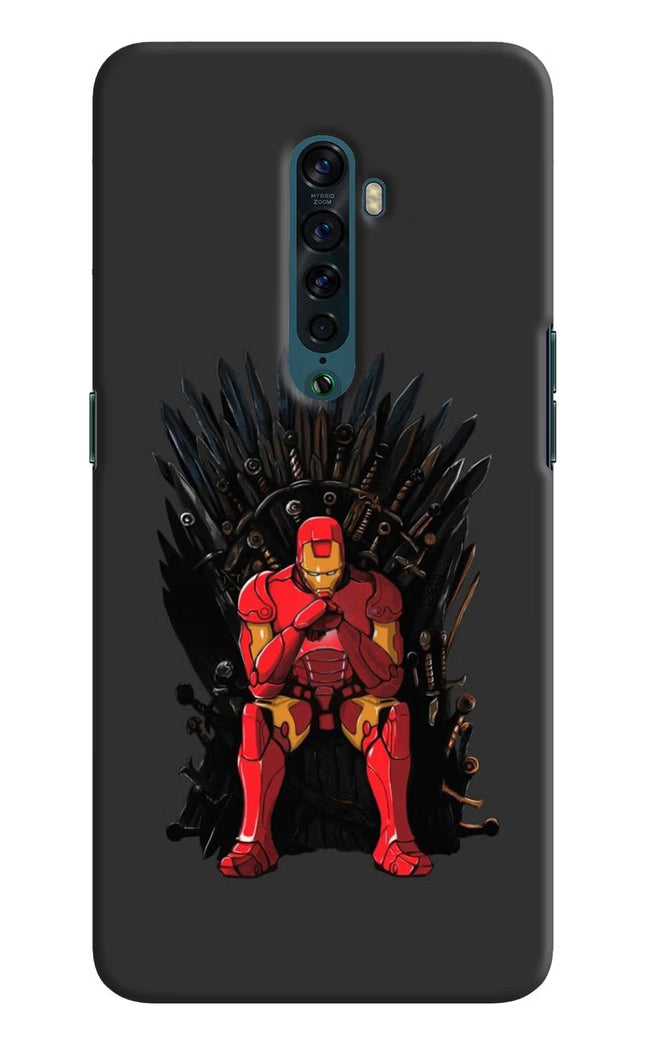 Ironman Throne Oppo Reno2 Hard Case Back Cover by Casekaro