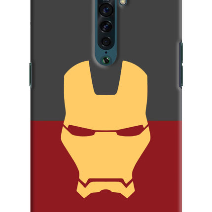 Ironman Oppo Reno2 Hard Case Back Cover by Casekaro