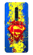 Superman logo Oppo Reno2 Hard Case Back Cover by Casekaro