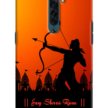 Lord Ram - 4 Oppo Reno2 Hard Case Back Cover by Casekaro