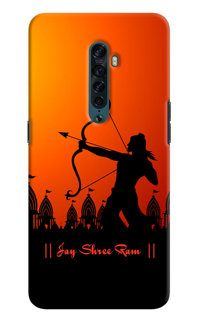 Lord Ram - 4 Oppo Reno2 Hard Case Back Cover by Casekaro