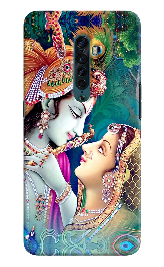 Lord Radha Krishna Oppo Reno2 Hard Case Back Cover by Casekaro