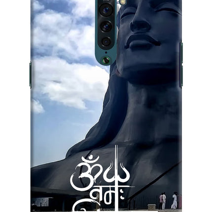 Om Namah Shivay Oppo Reno2 Hard Case Back Cover by Casekaro